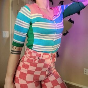 ☀️ Mini Colorful Striped Marc Jacobs Sweater